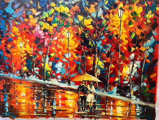 Walking in the Park 36 x 48