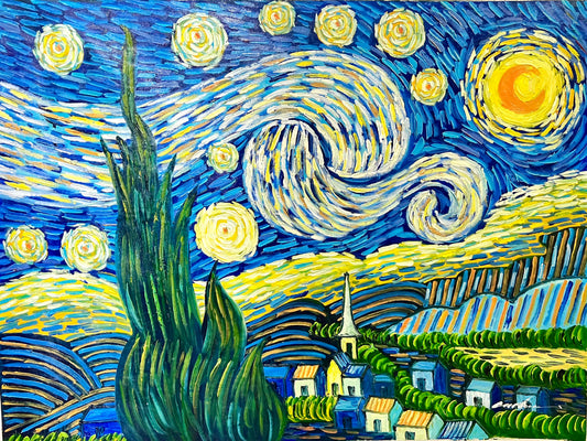 Starry Night 36 x 48