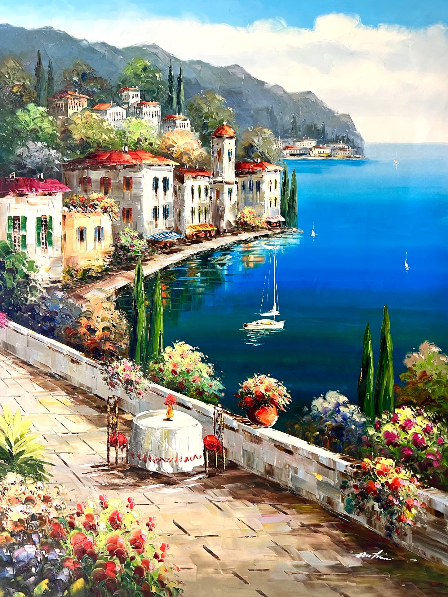 Amalfi Coast 36 x 48