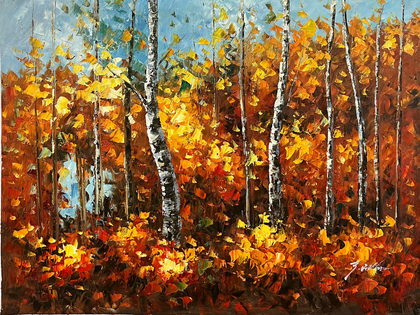 Autumn Paradise 36 x 48