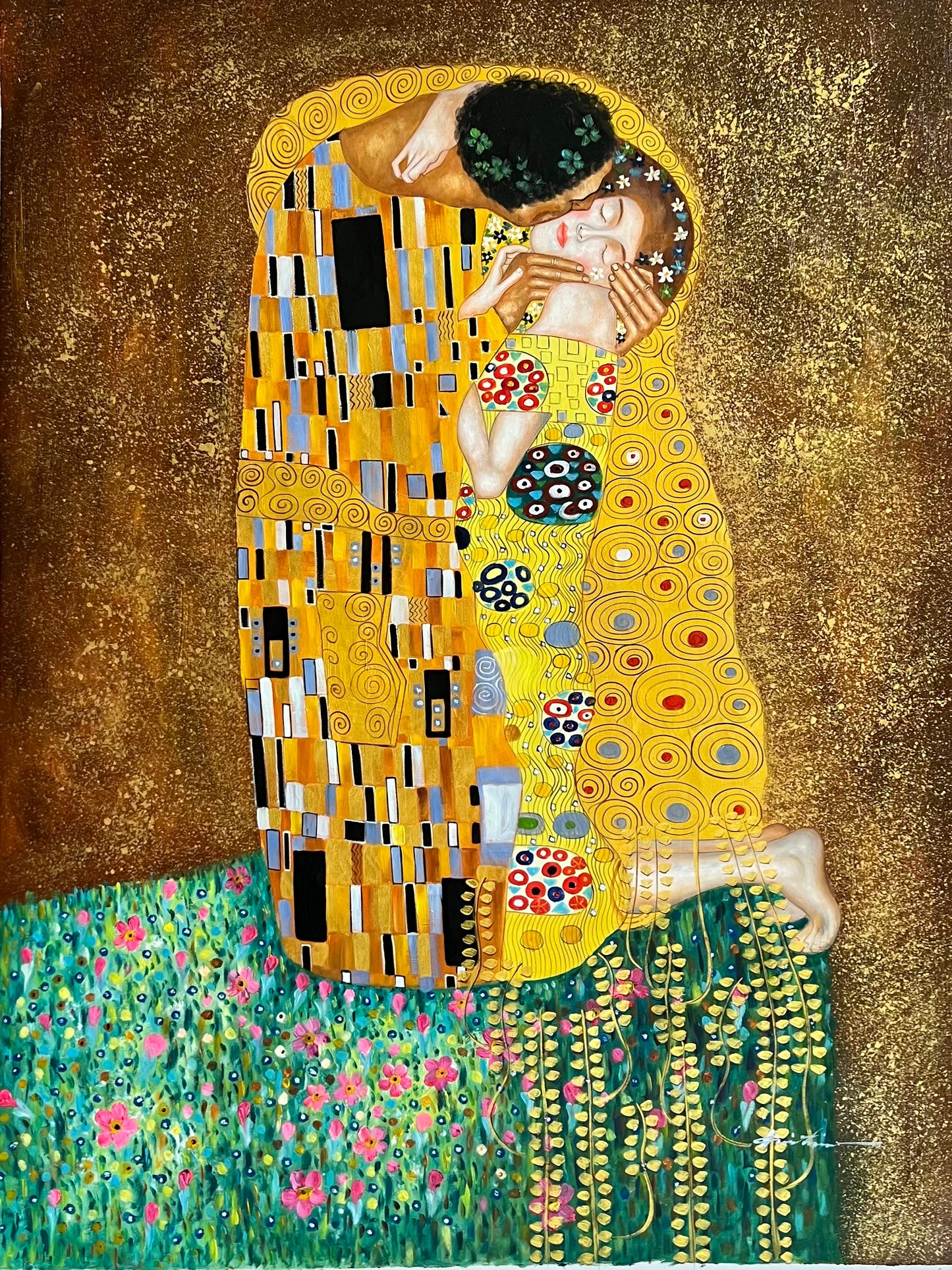 The Kiss 36 x 48