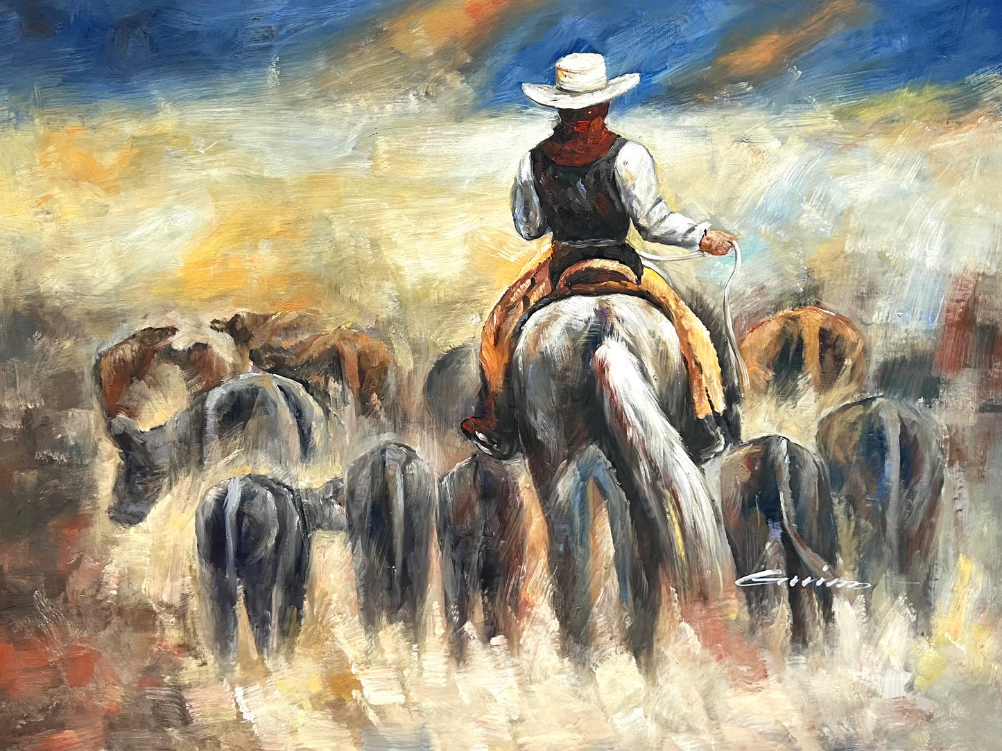 Round Em Up 36 x 48