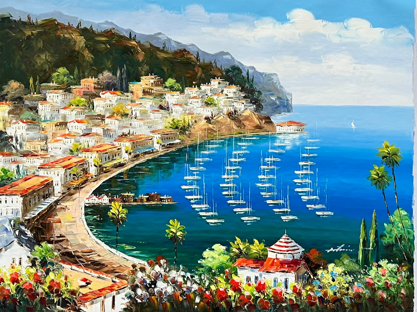 Avalon Bay 36 x 48