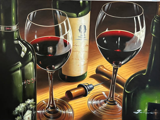 Luxury Wine 36 x 48