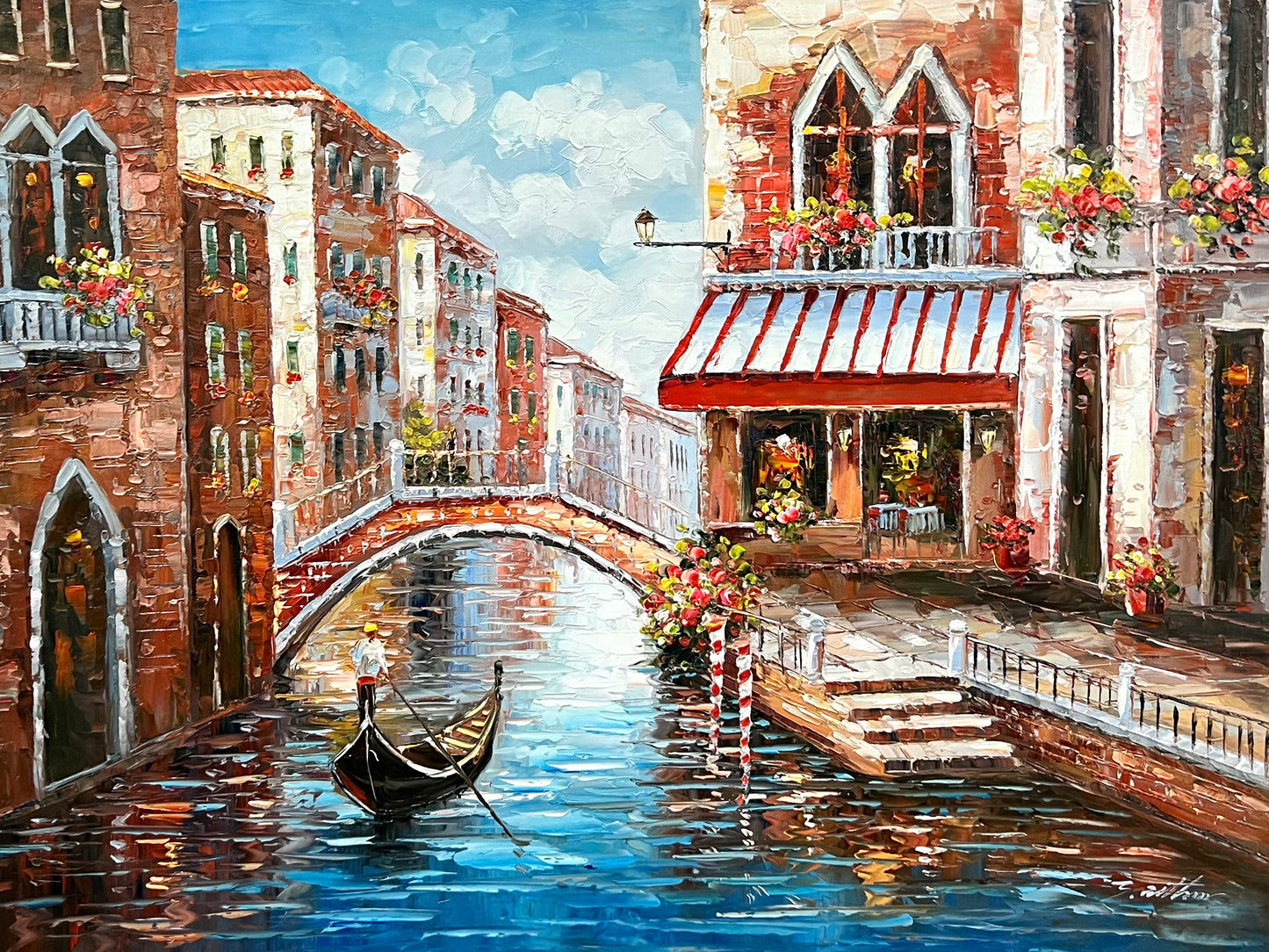 Venice Canal 36 x 48