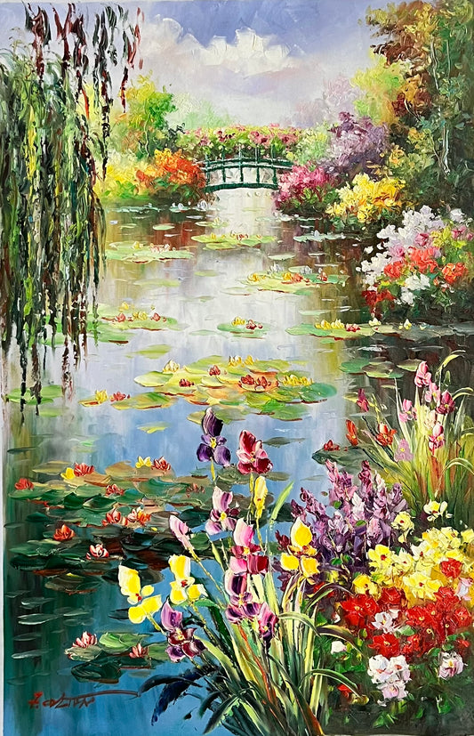 Floral Path 24 x36