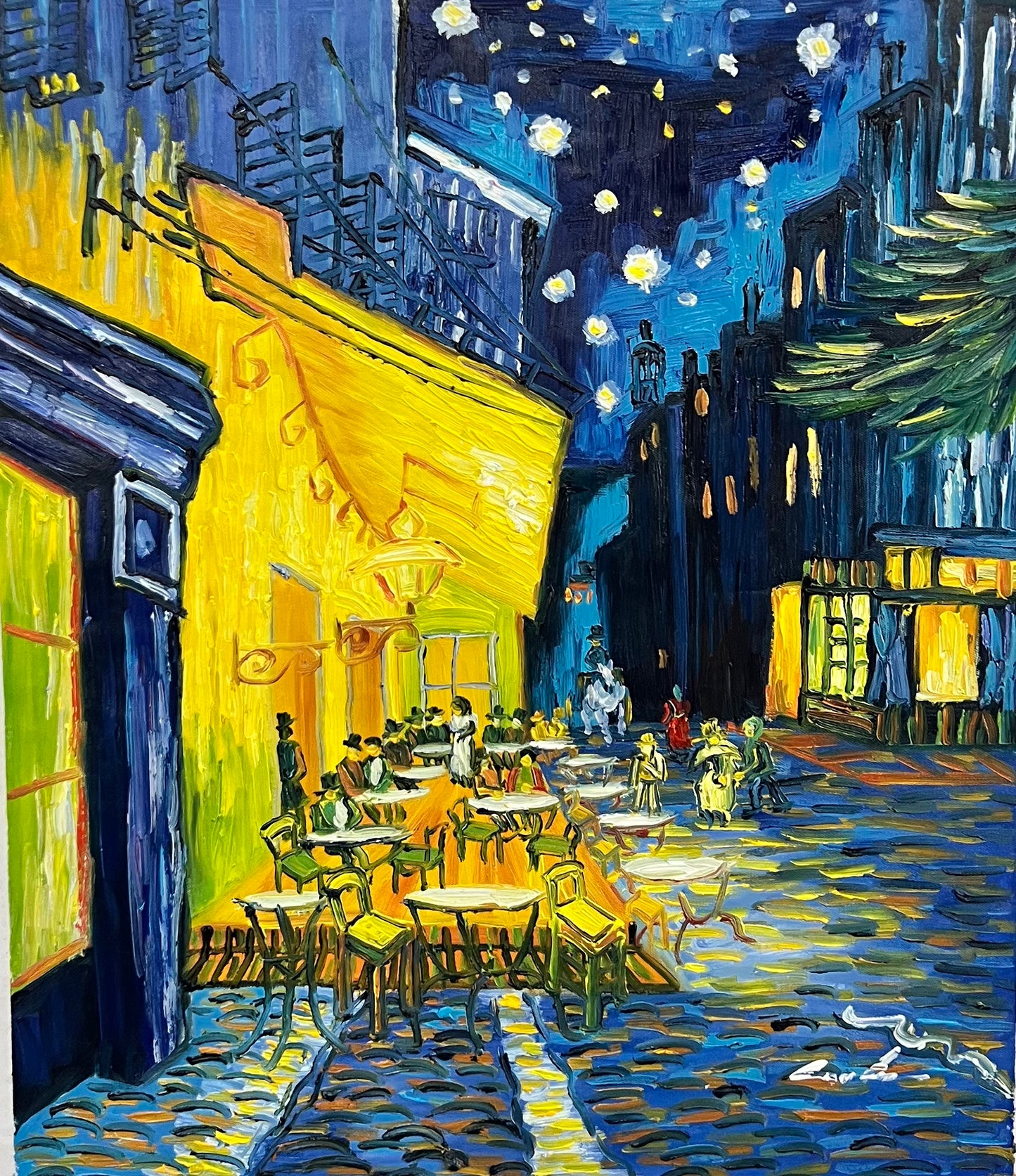 Cafe Terrace at Night 20 x 24