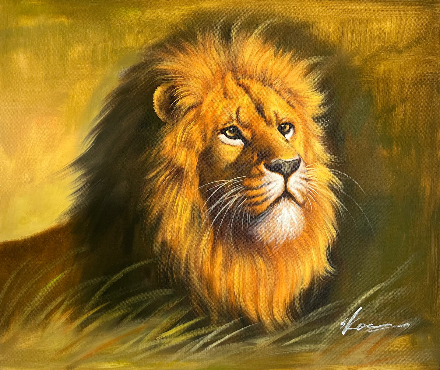 King of the Jungle 20 x 24