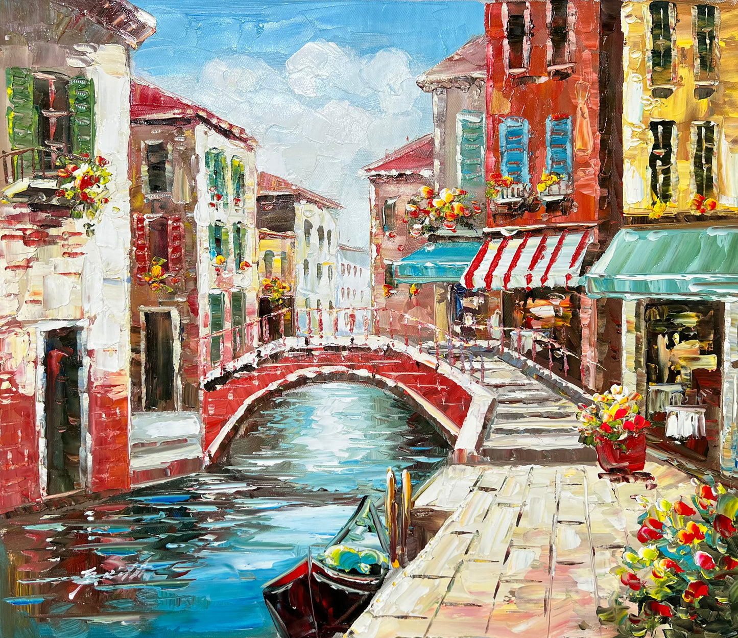 Venice Canal 20 x 24