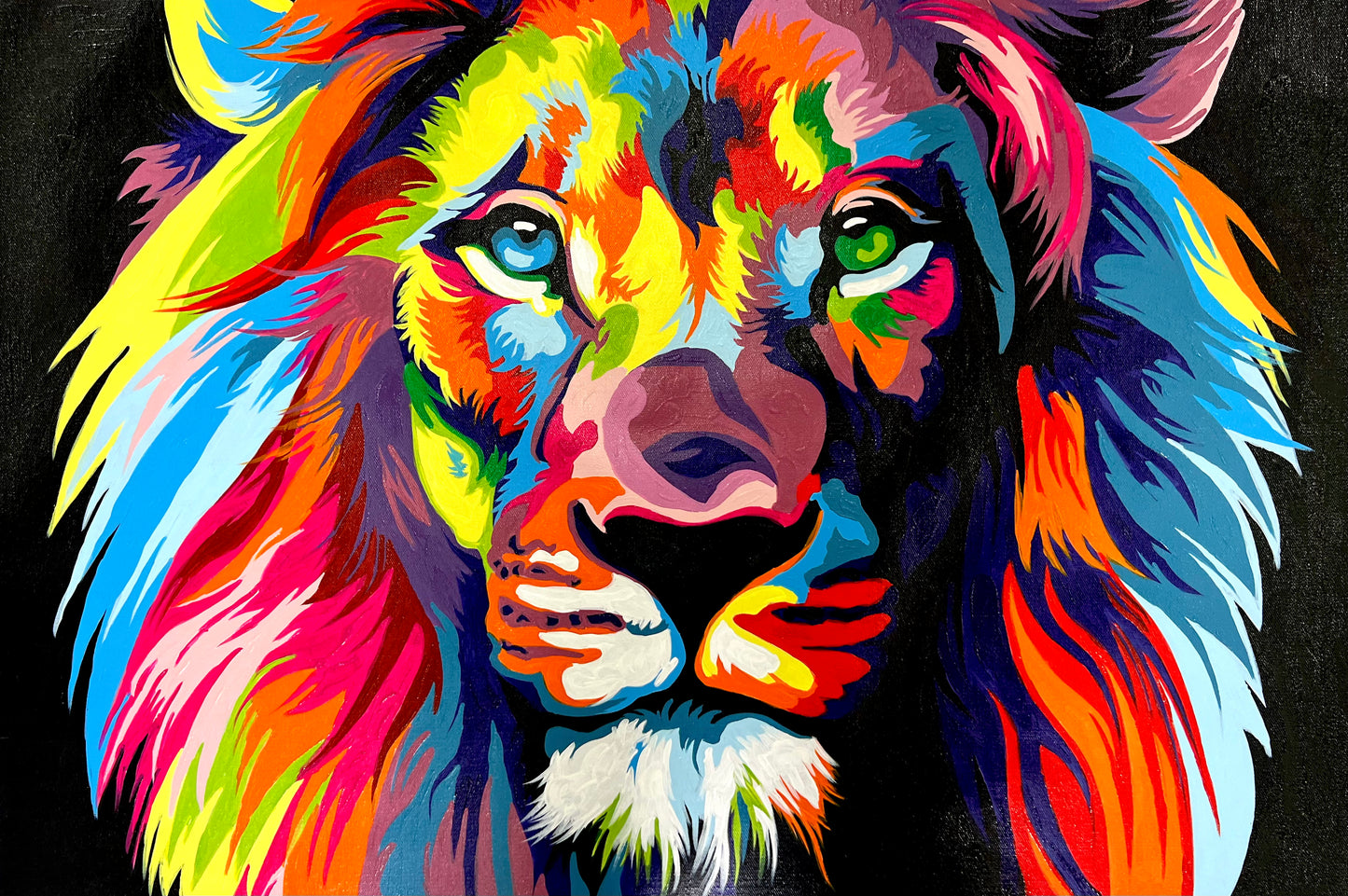 Bold Lion 24 x 36